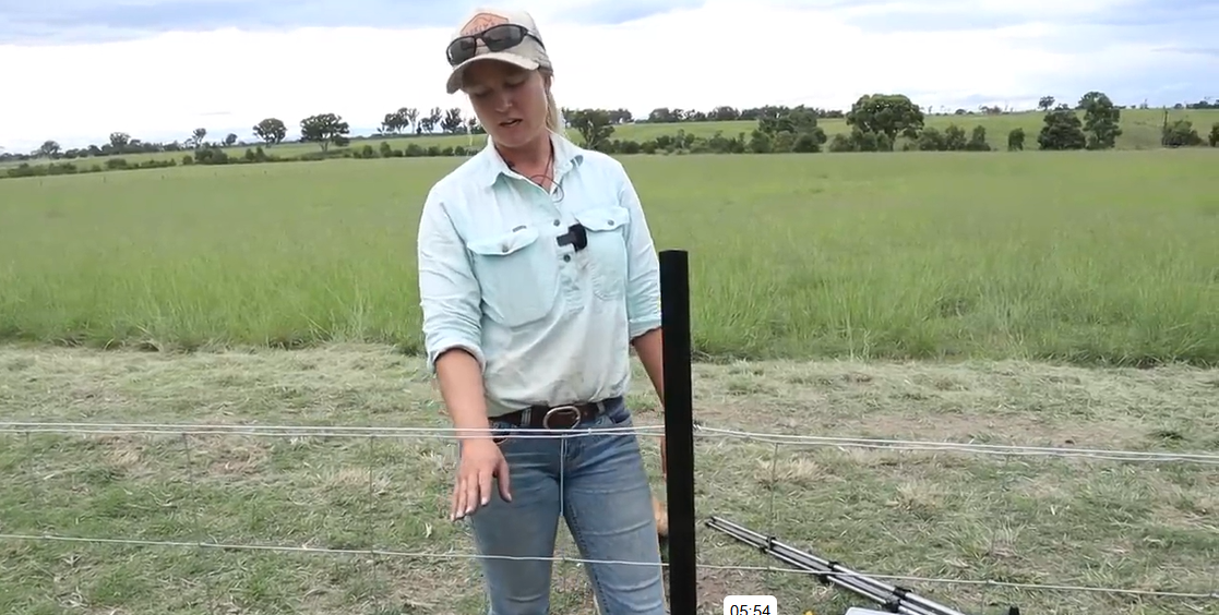 Stockpost fencing tips